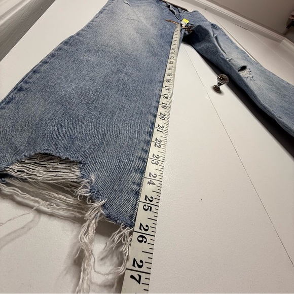 Pistola Charlie High Rise Straight Distressed Jeans size 29 - Picture 8 of 13